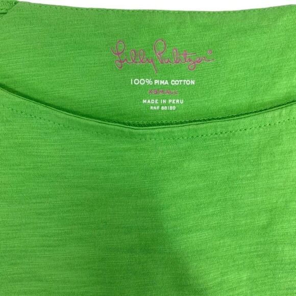 Lilly Pulitzer Green Cassie Dress size XS - Picture 4 of 4